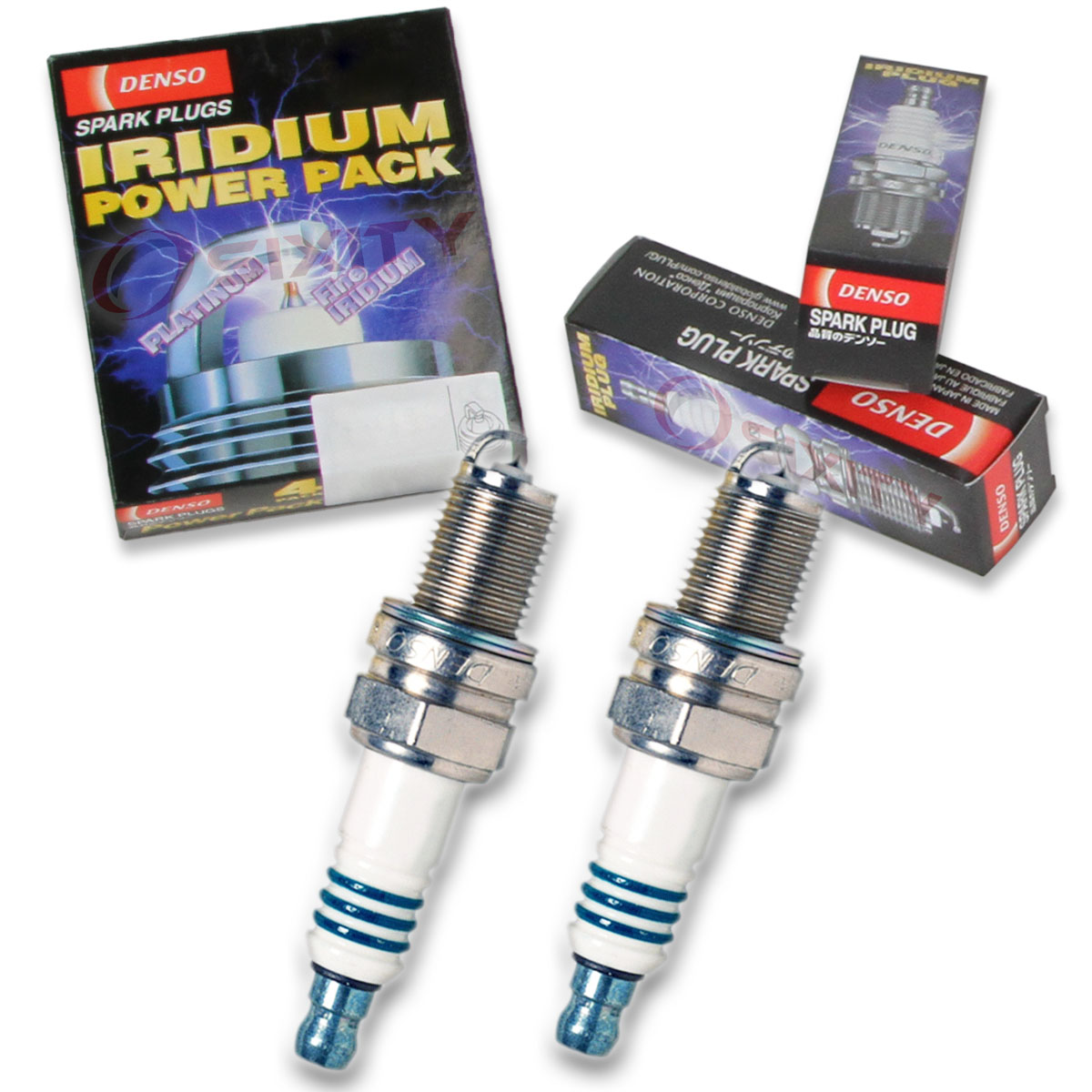 2 pc Denso Iridium Power Spark Plug for Ducati Monster 696 2009-2010 Tune Up aq - Picture 1 of 5