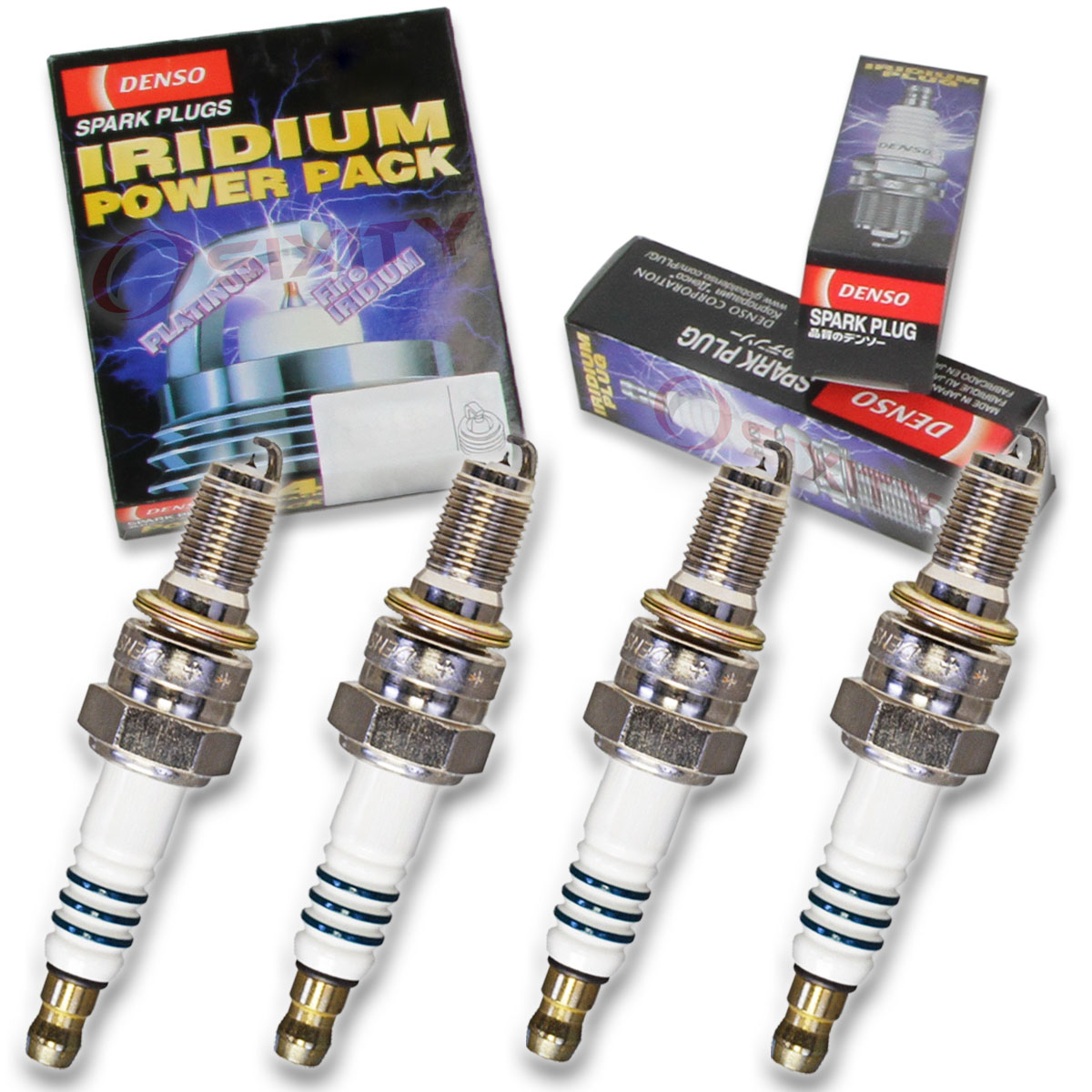 4 pc Denso Iridium Power Spark Plug for Honda CBR1000RR 2004-2009